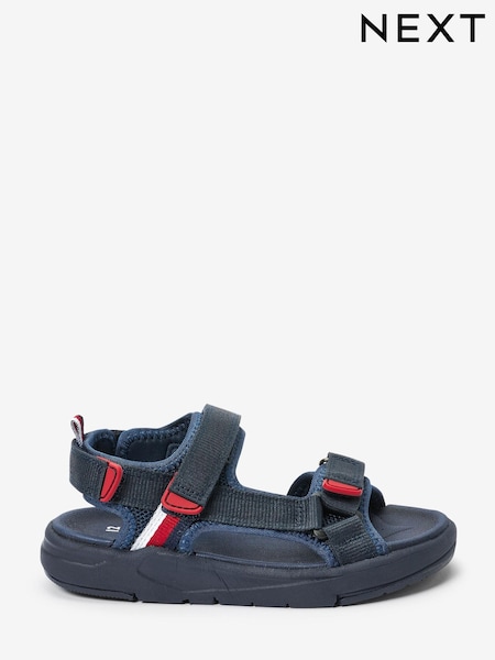 Mornarsko modra - Strap Touch Fastening Trekker Sandals (A61514) | € 21 - € 25