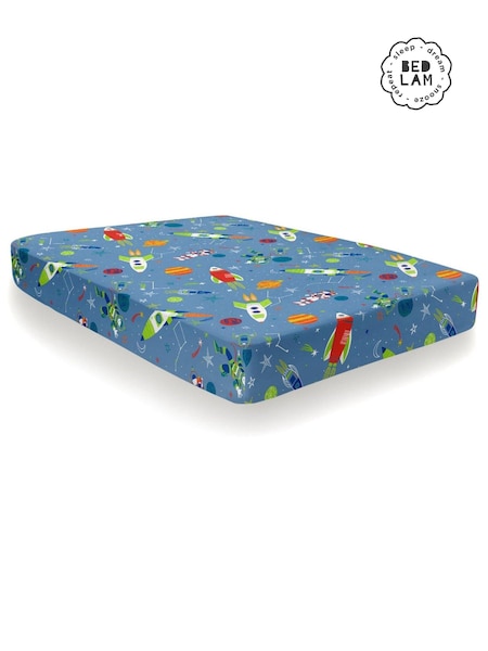 Bedlam Blue Kids Supersonic Fitted Sheet (A62352) | €13.50 - €22