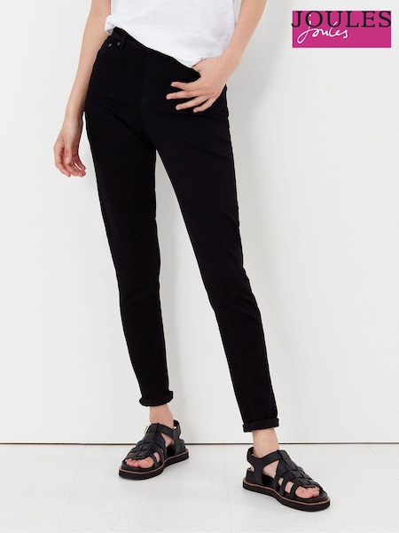 Joules Black Monroe High Rise Stretch Skinny Jeans (A62753) | €28.50