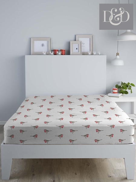 Dreams & Drapes Red Lodge Robin 100% Cotton Fitted Sheet (A62930) | 89 QAR - 114 QAR
