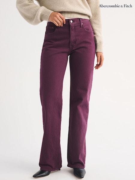 Pink - Abercrombie & Fitch 90s Relaxed Jeans