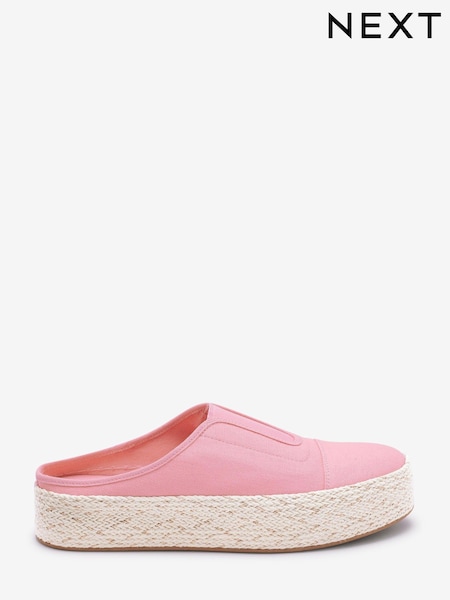 Koralno roza - Forever Comfort® Espadrille Flatform Trainers (A63883) | € 16
