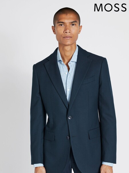 MOSS Green Tailored Fit Hunter Flannel Suit (A64971) | €89