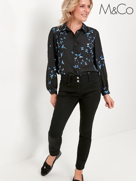 M&Co Petite Black Lift And Shape Jeans (A65578) | 15 €