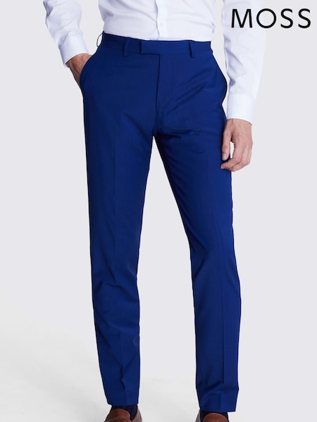 MOSS Royal Blue Tailored Fit Suit: Trousers (A65625) | €157