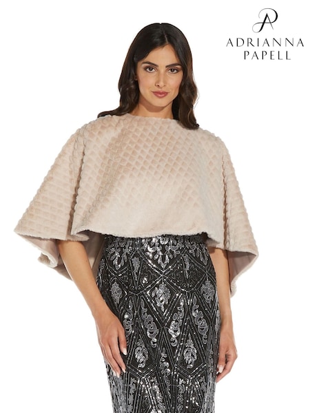 Kermanvaalea - Adrianna Papell tekoturkispeite (A66018) | €158
