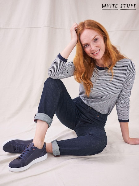 White Stuff Blue Denim Brooke Straight Jeans (A66635) | €30