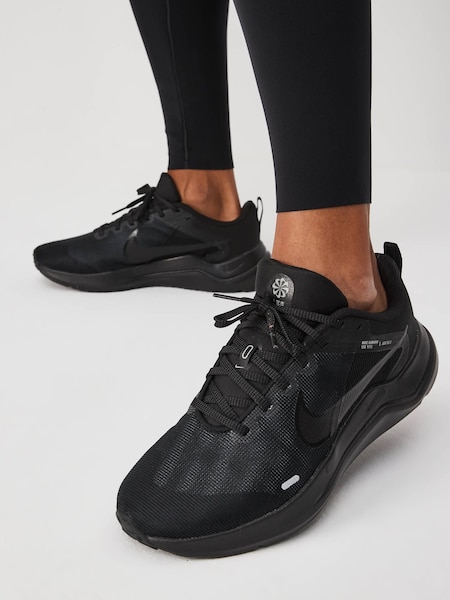 Nike Black Downshifter 12 Running Trainers (A68684) | €41.50