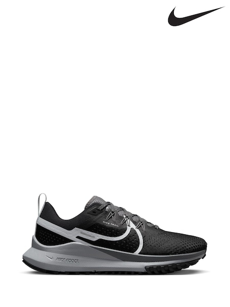 Argintiu/Negru - Nike Pegasus 4 Trail Running Trainers (A68697) | 968 LEI
