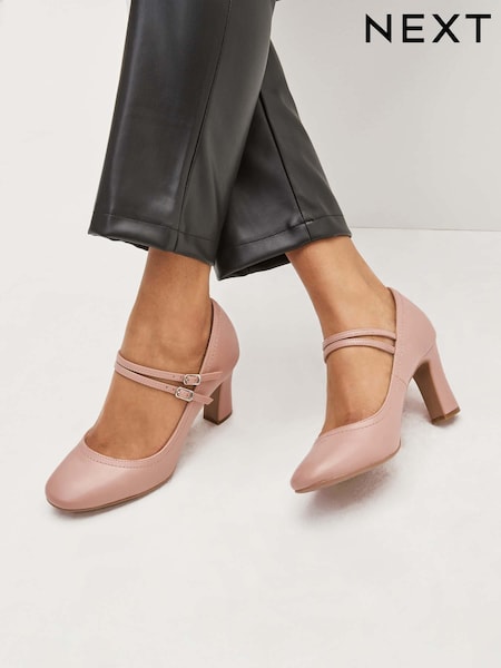 Rožnato kožna - Forever Comfort® Mary Jane Shoes (A69764) | € 19