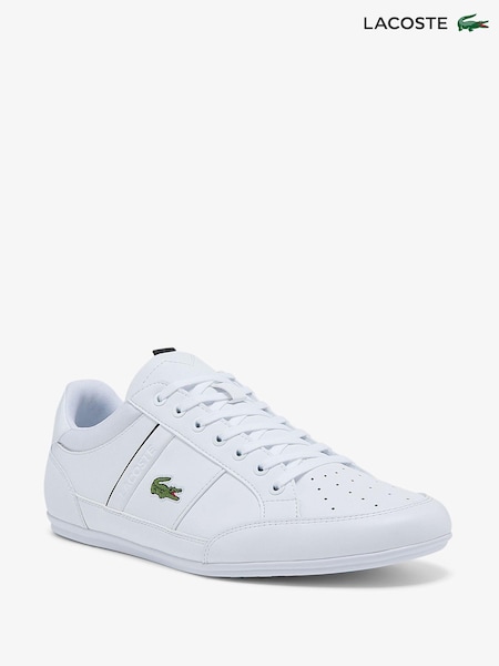 Lacoste Chaymon 0121 White Trainers (A71429) | LEI 677