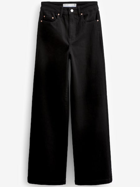 Schwarz - Hourglass Wide Leg Jeans (A71751) | 13 €