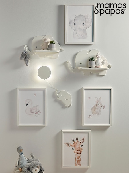 Mamas & Papas White Elephant Shelves (A73281) | €66