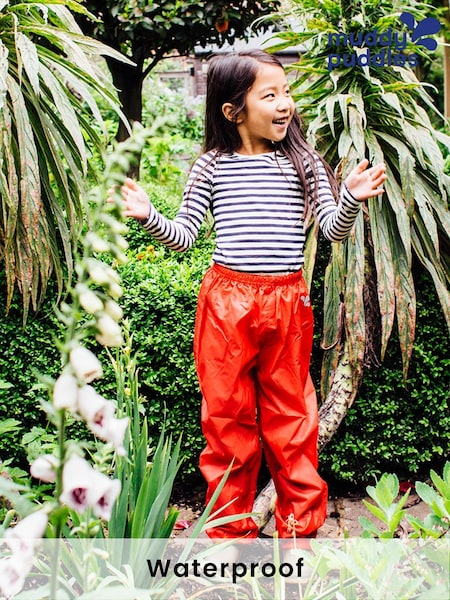أحمر - Muddy Puddles Originals Waterproof Over Trousers (A73308) | ‏128 ر.س.‏ - ‏134 ر.س.‏