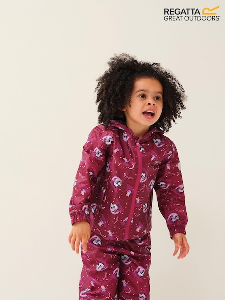Regatta Blue Peppa Pig Waterproof Pack It Jacket (A73470) | €15.50