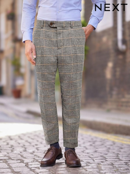 Grau kariert - Nova Fides Formal Trousers (A76073) | 26 €