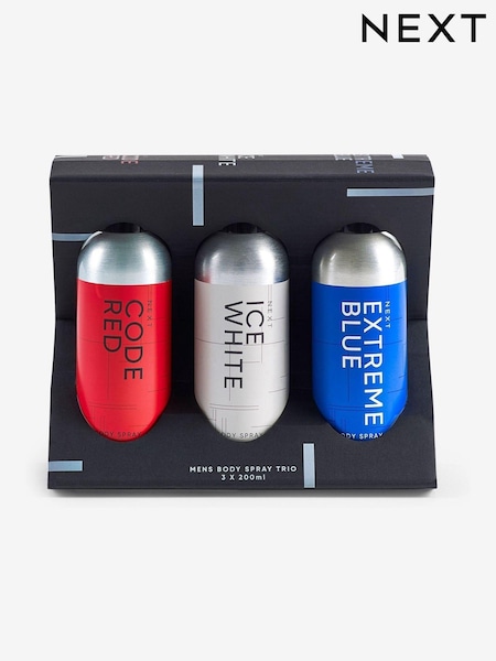 Set of 3 200ml Fragranced Body Sprays Gift Set (A76445) | €23.50