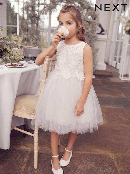 Floral Lace Occasion Dress (3-16yrs) (A76755) | 32 € - 35 €