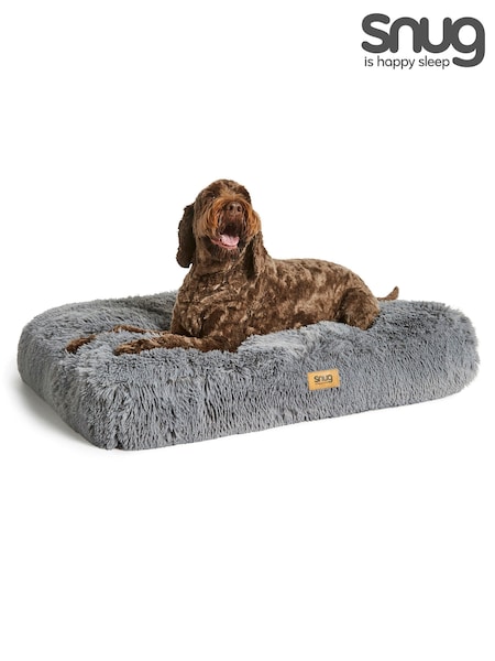 Snug Grey Super Fluffy Pet Bed (A77931) | €34 - €54