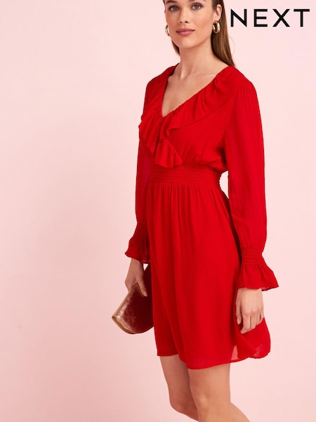 Red Wrap Mini Dress (A78699) | €20