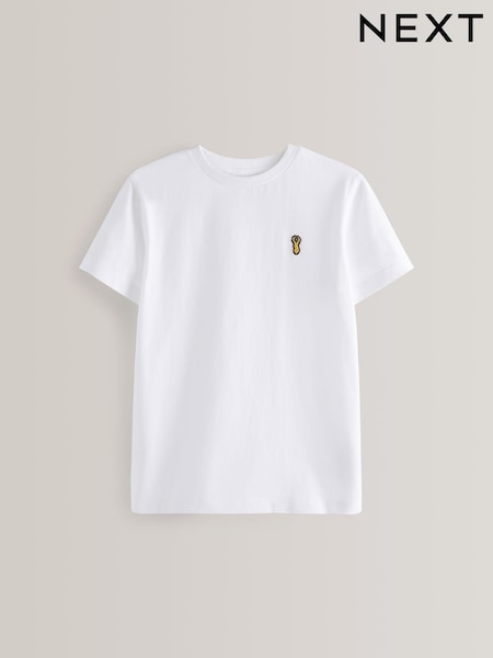 White Stag Embroidered Short Sleeve T-Shirt (3-16yrs) (A79754) | 18 QAR - 29 QAR
