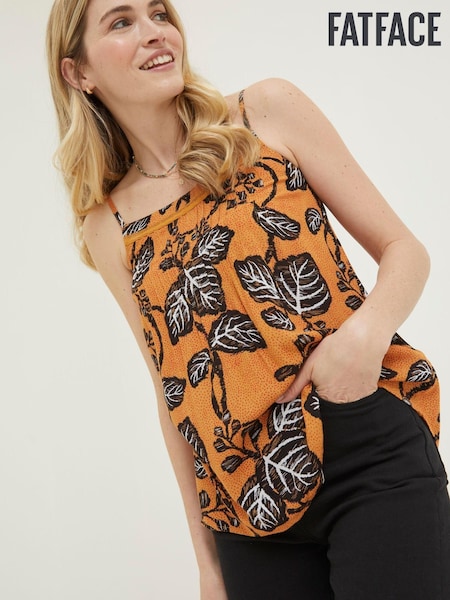 FatFace Yellow Sian Vine Floral Cami (A81718) | €17.50