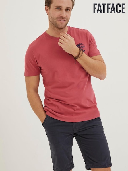 FatFace Pink Practice Makes Perfect T-Shirt (A81974) | €17.50