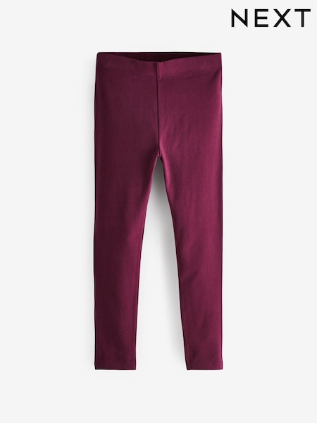 Burgundy Red Regular Fit Leggings (3-16yrs) (A82346) | €6 - €10