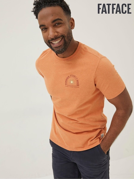 FatFace Orange Summer Surf T-Shirt (A82467) | €18.50