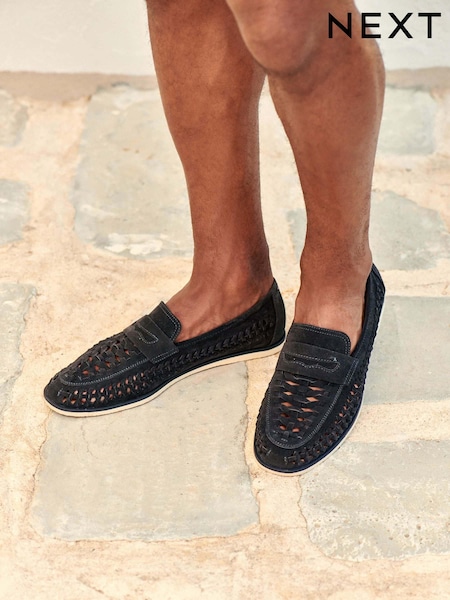 Mornarsko modra - Weave Loafers (A82601) | € 21