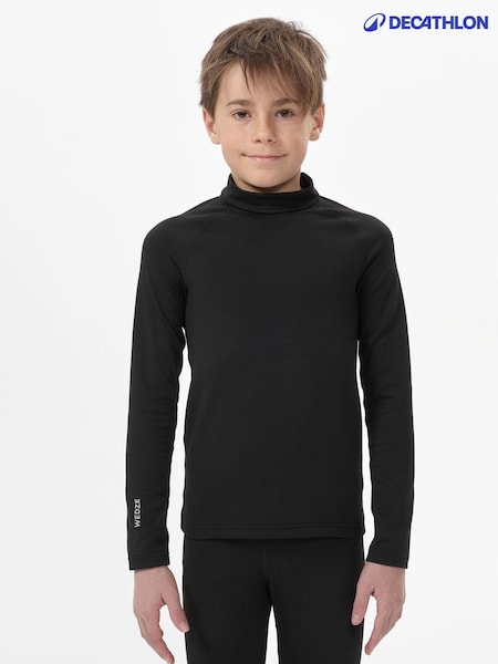 Decathlon Kids Ski Base Layer Black Top (A83224) | €20
