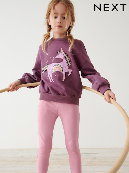 Pink Skinny Fit Joggers (3-16yrs) (A83345) | AED51 - AED76