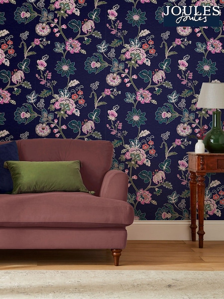 Joules Vine Cottage Floral 10M Wallpaper (A83661) | 68 €