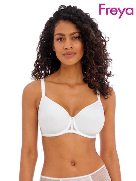 White - Freya Signature Under Wire Plunge Bra