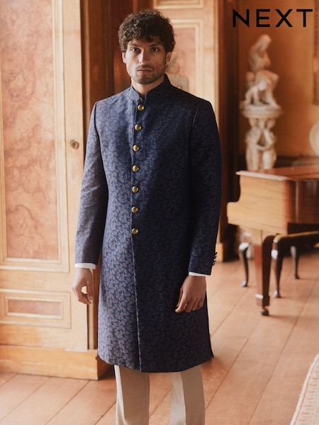 Blue Sherwani Jacket (A84659) | €26