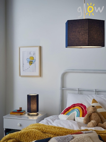 glow Blue Hexagon Easy Fit Shade (A84674) | ₪101