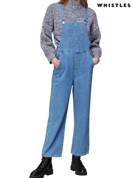 Whistles Blue Leni Dungaree (A84680) | €72