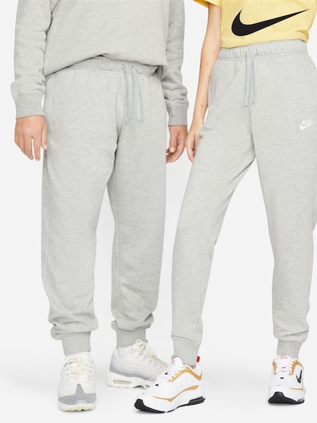 Nike Dark Grey Heather Club Mid Rise Standard Joggers (A84944) | €22.50