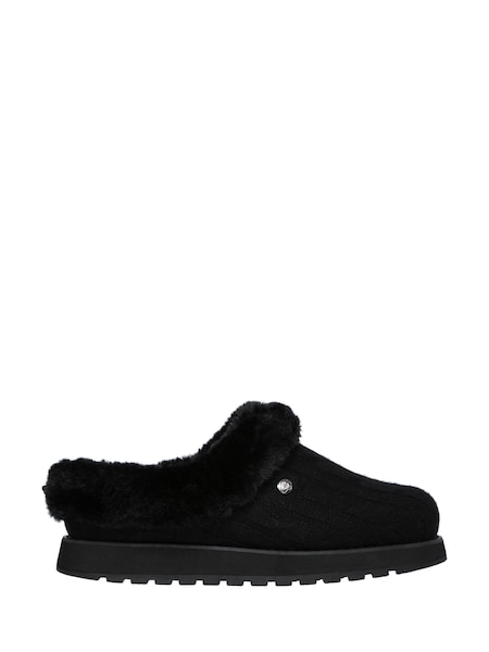 Skechers Black Keepsakes Ice Angel Womens Slippers (A85152) | €21.50