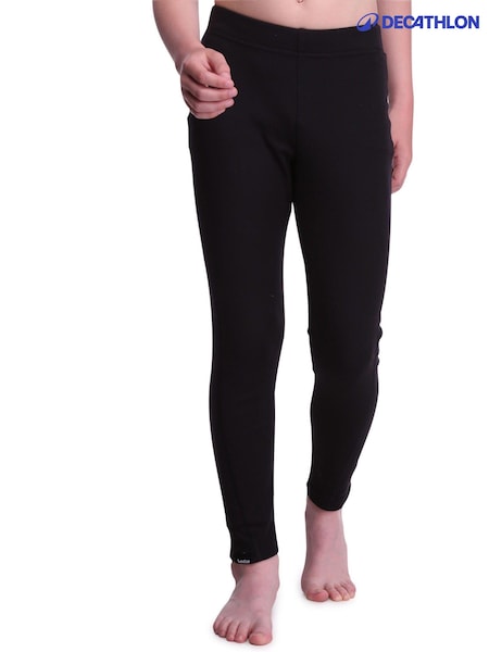 Decathlon Ski Kids Base Layer Black Leggings (A85505) | €9