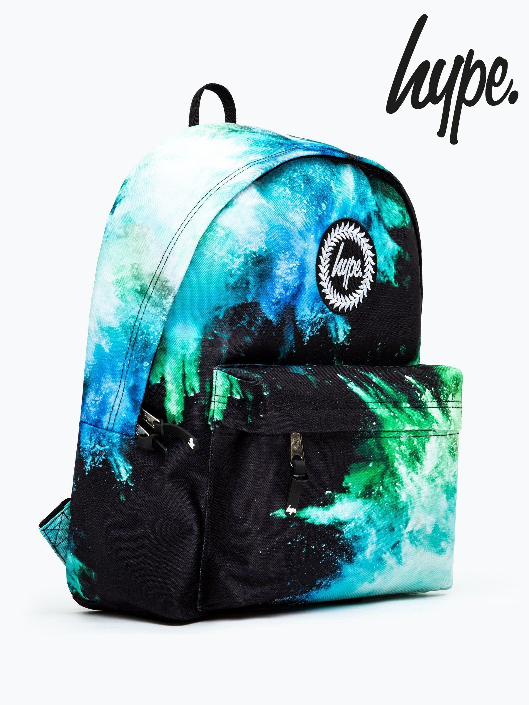 Hype green backpack discount