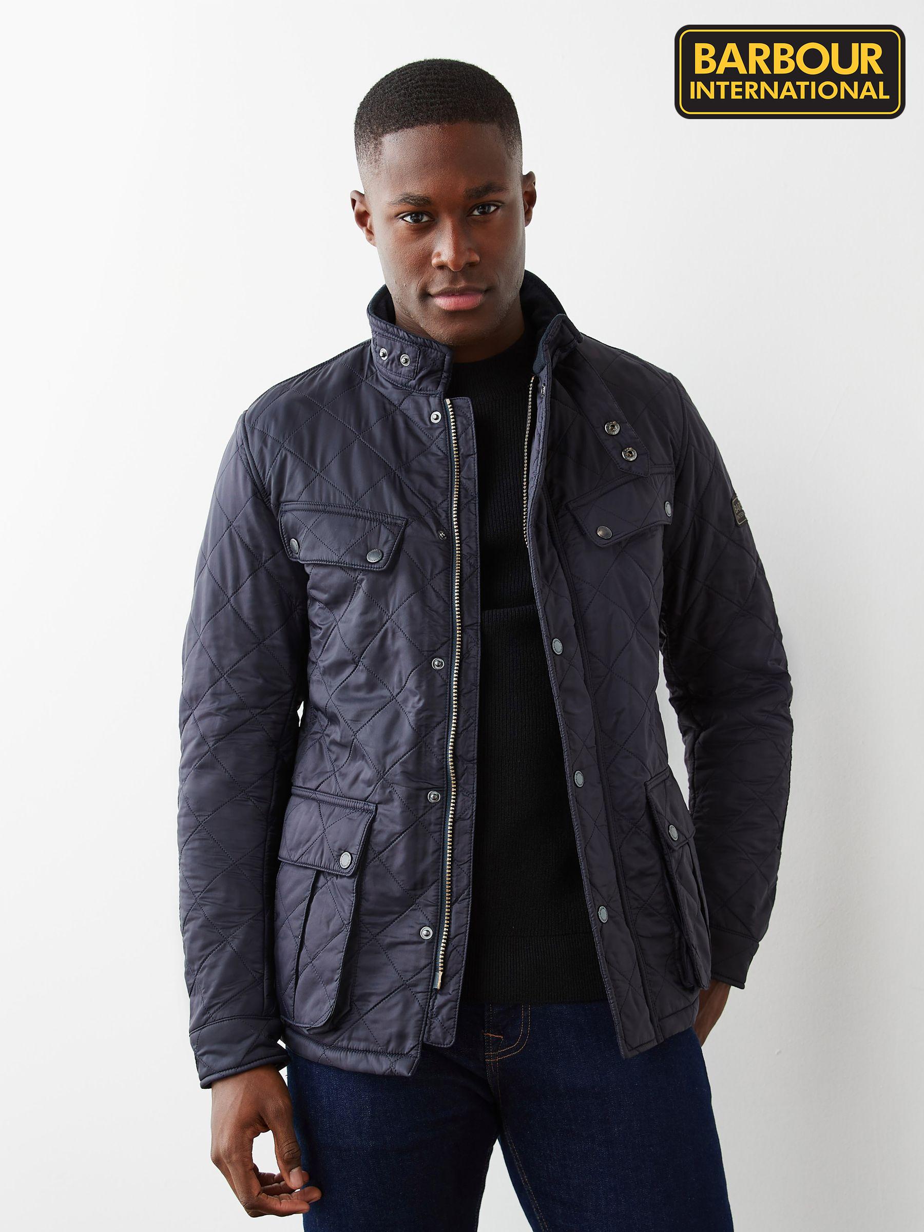 Barbour short international jacket online