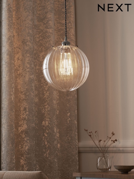 Clear Bourton Easy Fit Pendant Lamp Shade (A89687) | $52