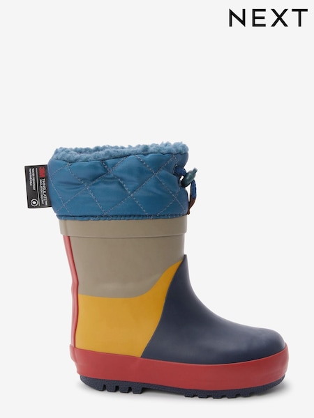 Multi Thermal Thinsulate™ Lined Cuff Wellies (A89998) | €10.50 - €12