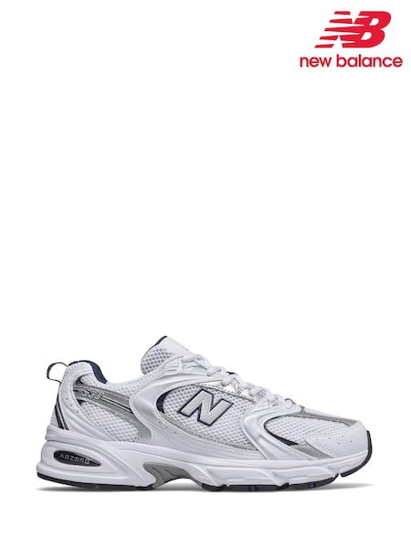 New Balance White/Grey Womens 530 Trainers (A91306) | BGN 306 - BGN 322