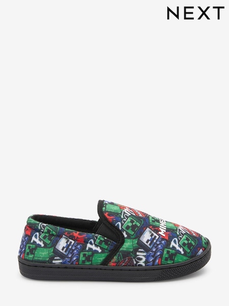 Black Minecraft Cupsole Slippers (A91785) | €16 - €18