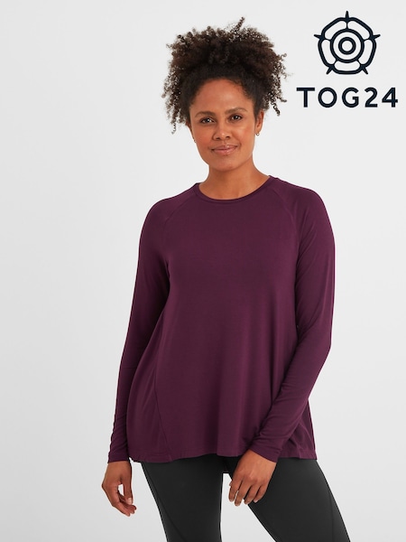 Tog 24 Purple Tanton Tech T-Shirt (A93036) | OMR8