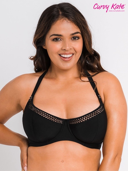 Черный - Curvy Kate First Class Balcony Bikini Top (A93213) | €12