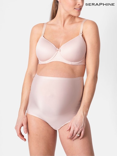 Seraphine Nude No VPL Over Bump Maternity Briefs (A93798) | €25