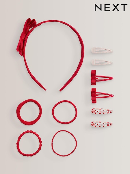 Red School Hair Accessories Set (A94450) | AED71